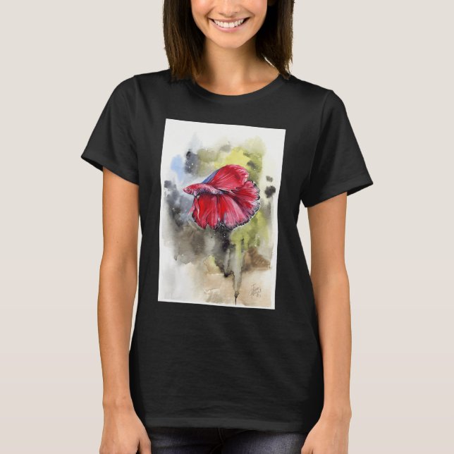 Camiseta Pegatina de anguila mental (Anverso)