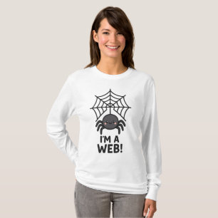 Camiseta Pegatina de araña 🕷️ ✨ Personalizado Web Fun"