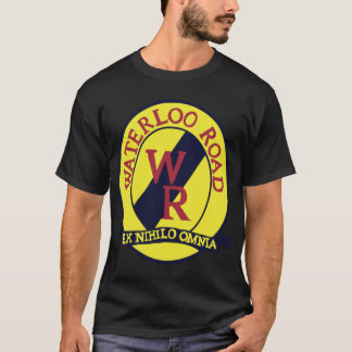 Camiseta Pegatina de arte del emblema de la ruta Waterloo