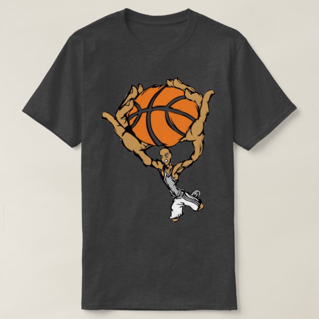Camiseta Pegatina de baloncesto activo 2 (Diseño del anverso)