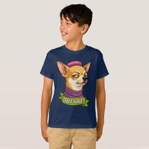 Camiseta Pegatina de Chihuahua descarada 