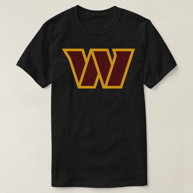 Camiseta Pegatina de comandantes de Washington (Diseño del anverso)