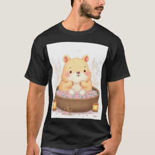 Camiseta Pegatina de día de spa en bañera de hidromasaje de