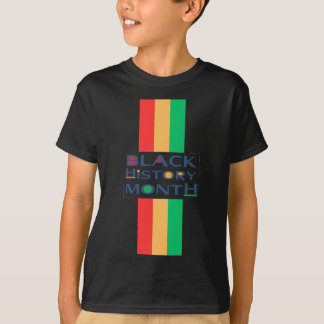 Camiseta Pegatina de diseño del mes de historia negra