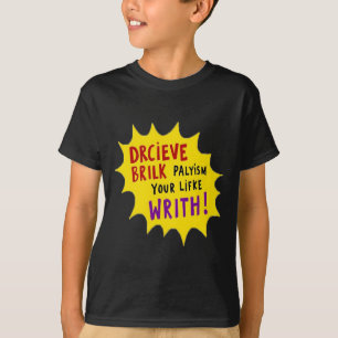 Camiseta Pegatina de energía Typo 