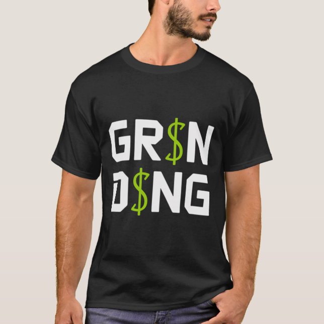 Camiseta Pegatina de Grinding (Anverso)