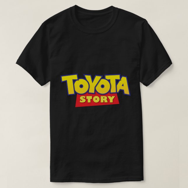 Camiseta Pegatina de historias de Toyota (Diseño del anverso)