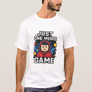 Camiseta Pegatina de jugador de solo un juego más