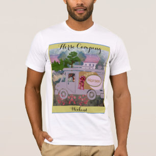 Camiseta Pegatina de la plaza de la granja del campo de aca