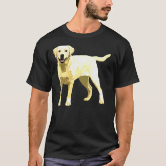 Camiseta Pegatina de laboratorio amarillo