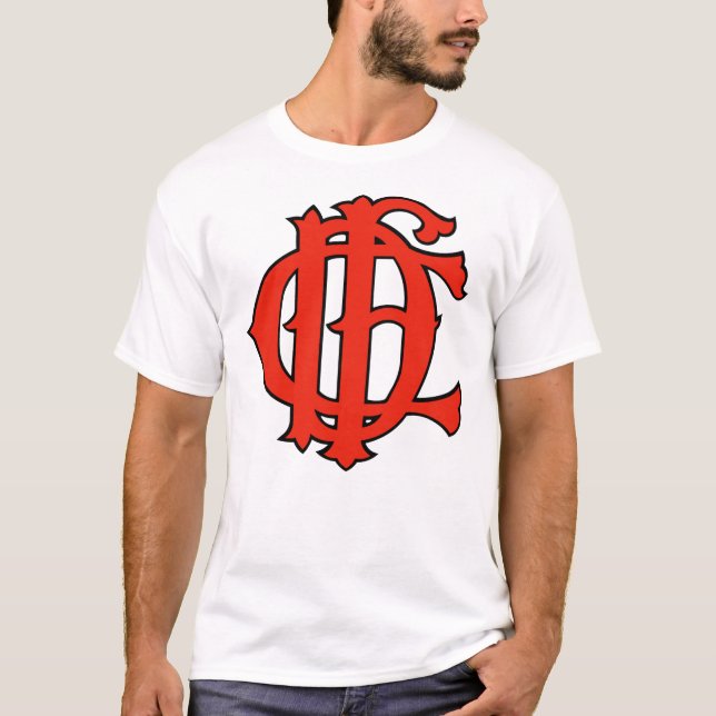 CAMISETA PEGATINA DE LOGO DE CHICAGO FIRE CFD (Anverso)