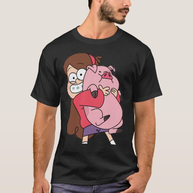 Camiseta Pegatina de Mabel y Waddles (Anverso)