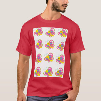 Camiseta pegatina de mariposas 1