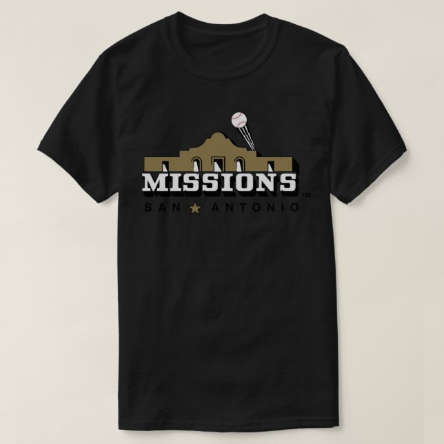 Camiseta Pegatina de Misiones de San Antonio (Diseño del anverso)