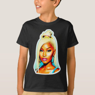 Camiseta Pegatina de Nicki Minaj