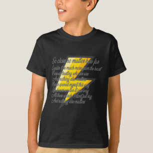 Camiseta Pegatina de Nothing Else S (letras)