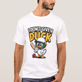 Camiseta Pegatina de pato de cricket divertida – “No me imp