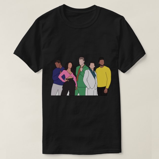 Camiseta Pegatina de Pentatonix (Diseño del anverso)