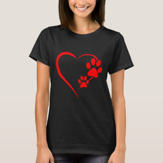Camiseta Pegatina de perro Perro Mamá Perro Paw Imprimir