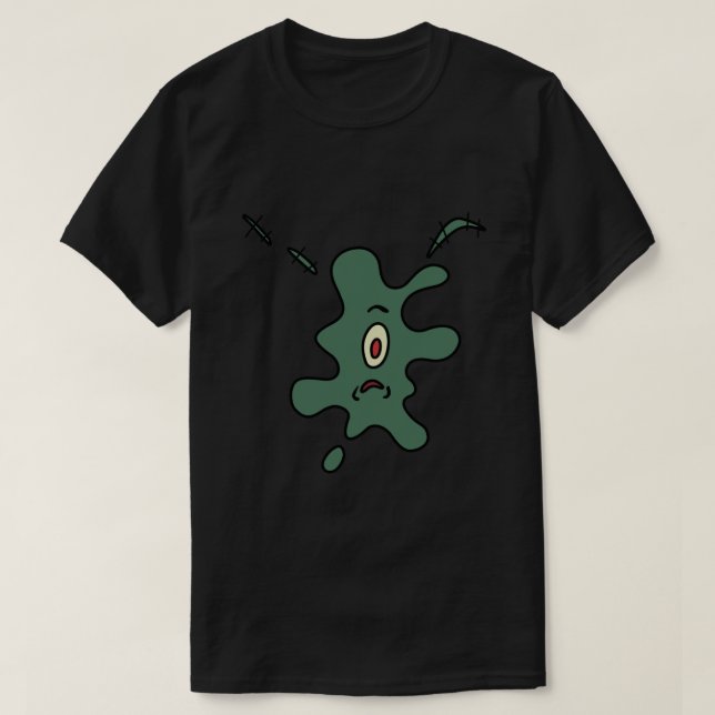 Camiseta Pegatina de Plankton salpicado.png (Diseño del anverso)