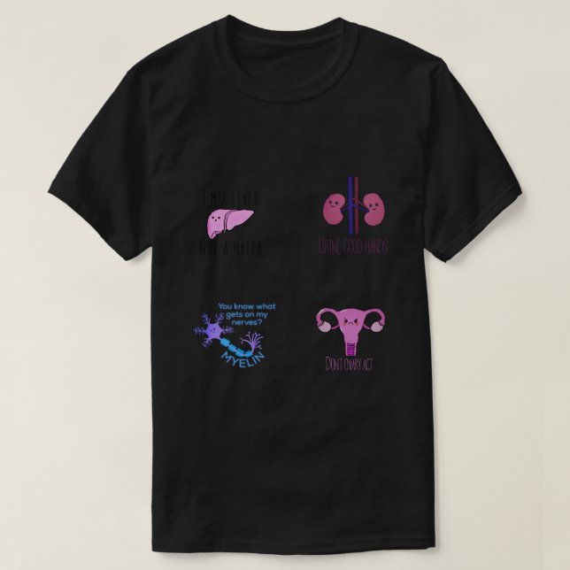 Camiseta Pegatina de puntajes médicos (Diseño del anverso)