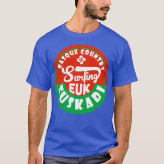 Camiseta Pegatina de Surf del País Vasco Euskadi