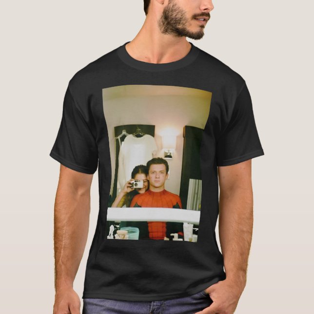 Camiseta Pegatina de Tom y Zendaya  (Anverso)