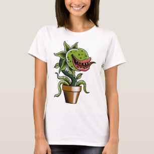 Camiseta Pegatina de trampa de mosca Venus
