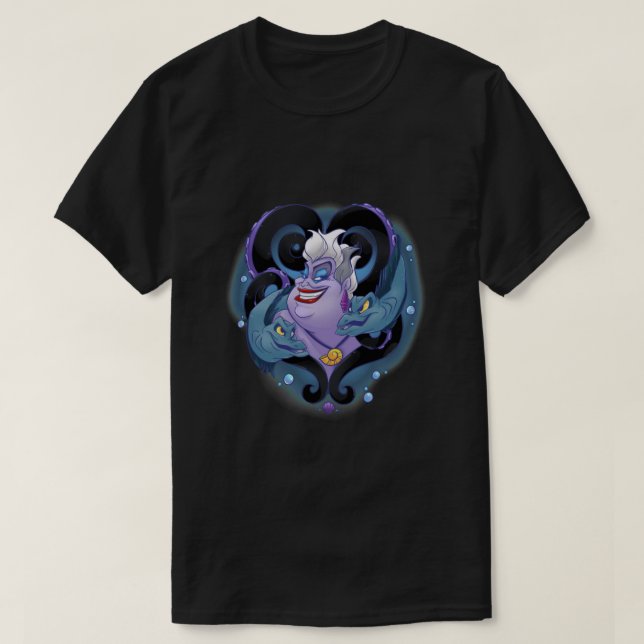 Camiseta Pegatina de Ursula - Pegatina de brujas del mar -  (Diseño del anverso)