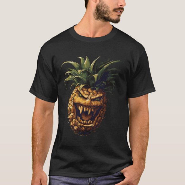 Camiseta Pegatina de vampiros de piña (Anverso)