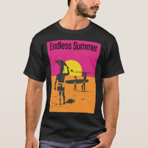 Camiseta Pegatina de verano sin fin