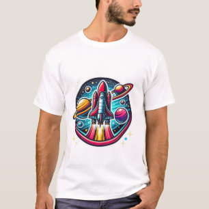 Camiseta Pegatina del buque de cohetes - Decal del tema esp