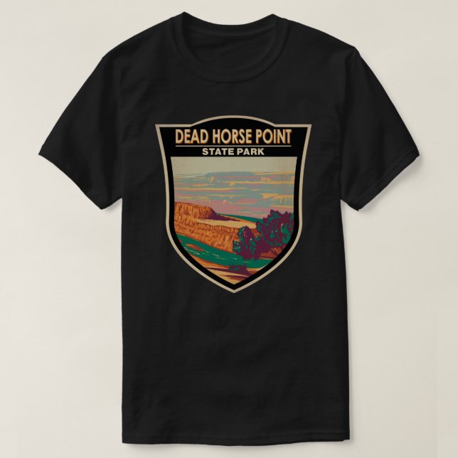 Camiseta Pegatina del distintivo Utah del Parque Estatal De (Diseño del anverso)
