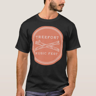Camiseta pegatina del festival de música treefort