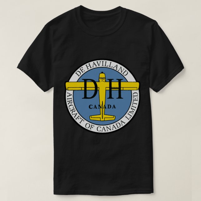Camiseta Pegatina del logo de De Havilland Canada (Diseño del anverso)