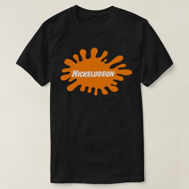 Camiseta Pegatina del logo de Nickelodeon (Diseño del anverso)