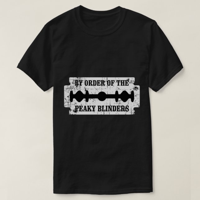 Camiseta Pegatina del logo de Peaky Blinders (Diseño del anverso)