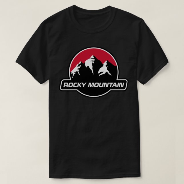 Camiseta Pegatina del logo de Rocky Mountain Mtb (Diseño del anverso)