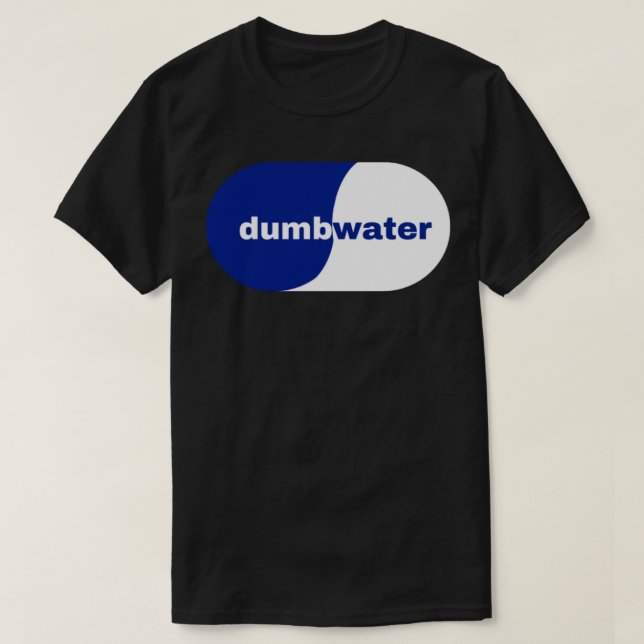 Camiseta pegatina del logotipo de agua inteligente de agua  (Diseño del anverso)
