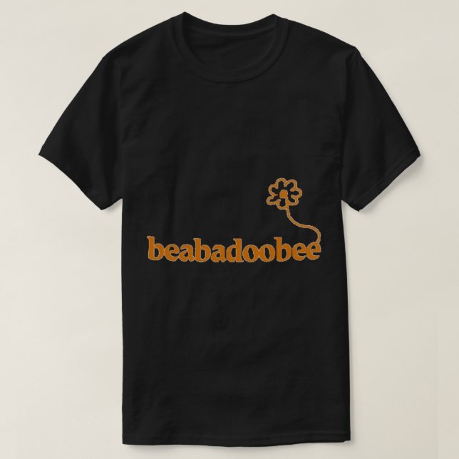 Camiseta pegatina del logotipo de beabadoobee (Diseño del anverso)