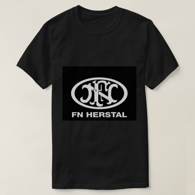Camiseta Pegatina del logotipo de FN Herstal (Diseño del anverso)