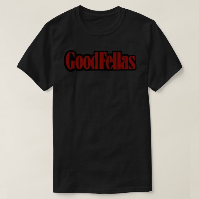 Camiseta Pegatina del logotipo de la película Goodfellas (Diseño del anverso)