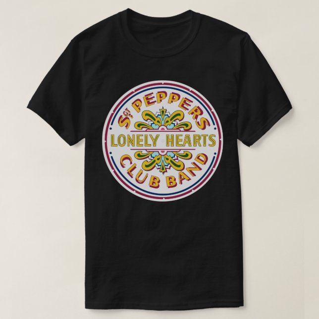 Camiseta pegatina del logotipo de Pepper Sgt (Diseño del anverso)