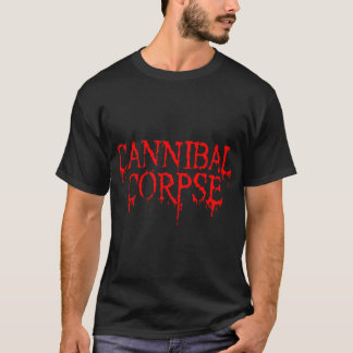 Camiseta Pegatina del logotipo del cadáver de caníbal