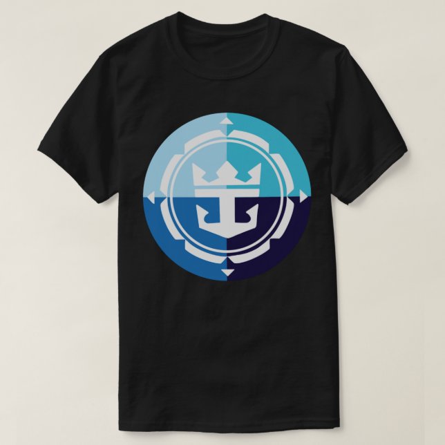Camiseta Pegatina del logotipo del Caribe Real (Diseño del anverso)
