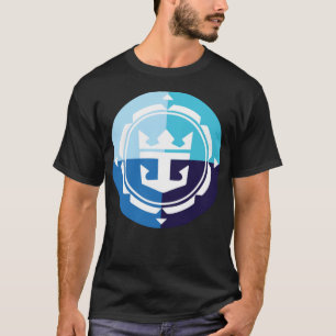 Camiseta Pegatina del logotipo del Caribe Real