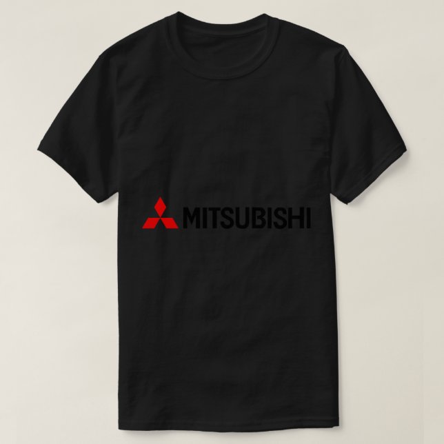 Camiseta Pegatina del logotipo Mitsubishi (Diseño del anverso)
