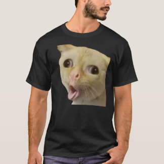 Camiseta Pegatina del meme del gato del tostado