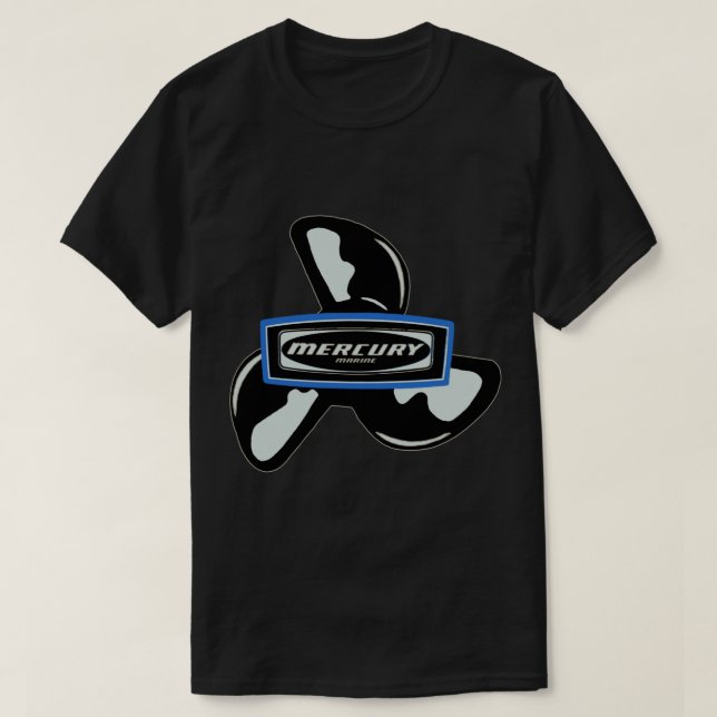 Camiseta Pegatina del motor de la pizarra de mercurio (Diseño del anverso)