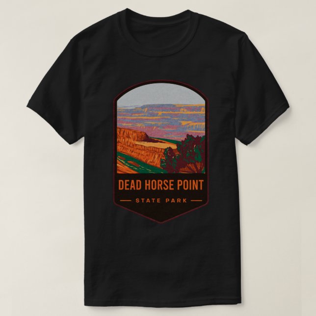 Camiseta Pegatina del Parque Estatal Dead Horse Point (Diseño del anverso)